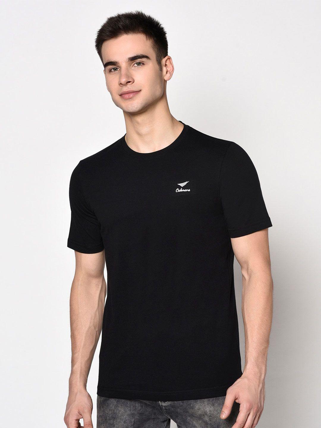 oakmans round neck short sleeves cotton t-shirt