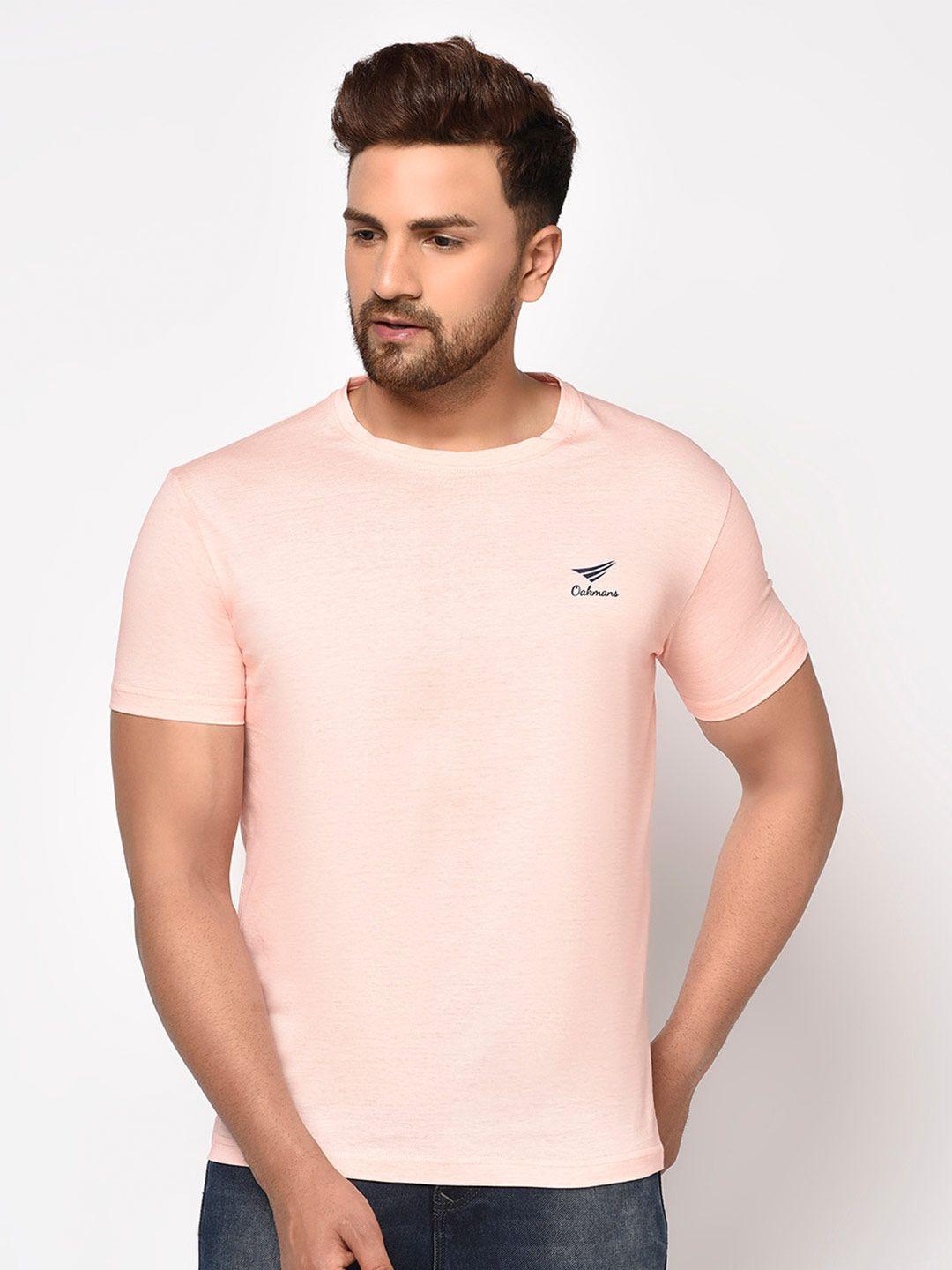 oakmans round neck short sleeves cotton t-shirt