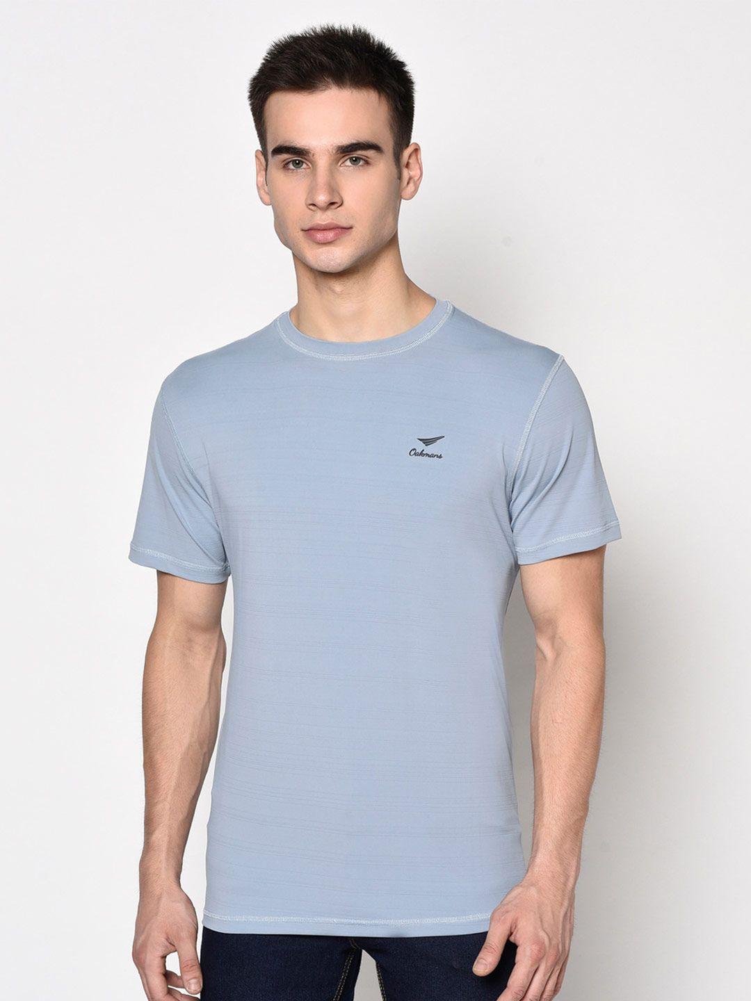 oakmans round neck cotton casual t-shirt