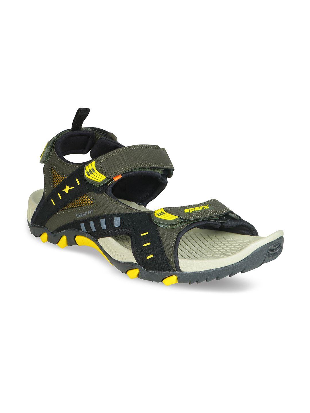 sparx men textured sports sandals