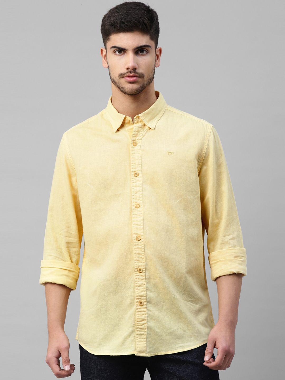 royal enfield slim fit opaque casual shirt