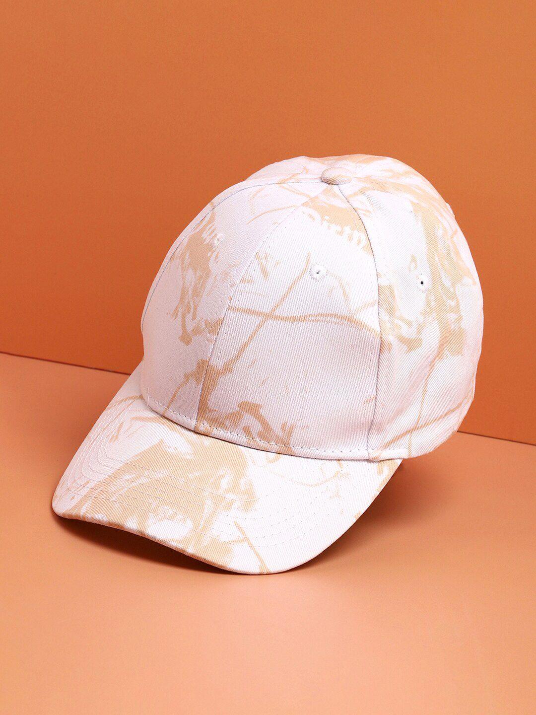 french accent men printed baseball cap