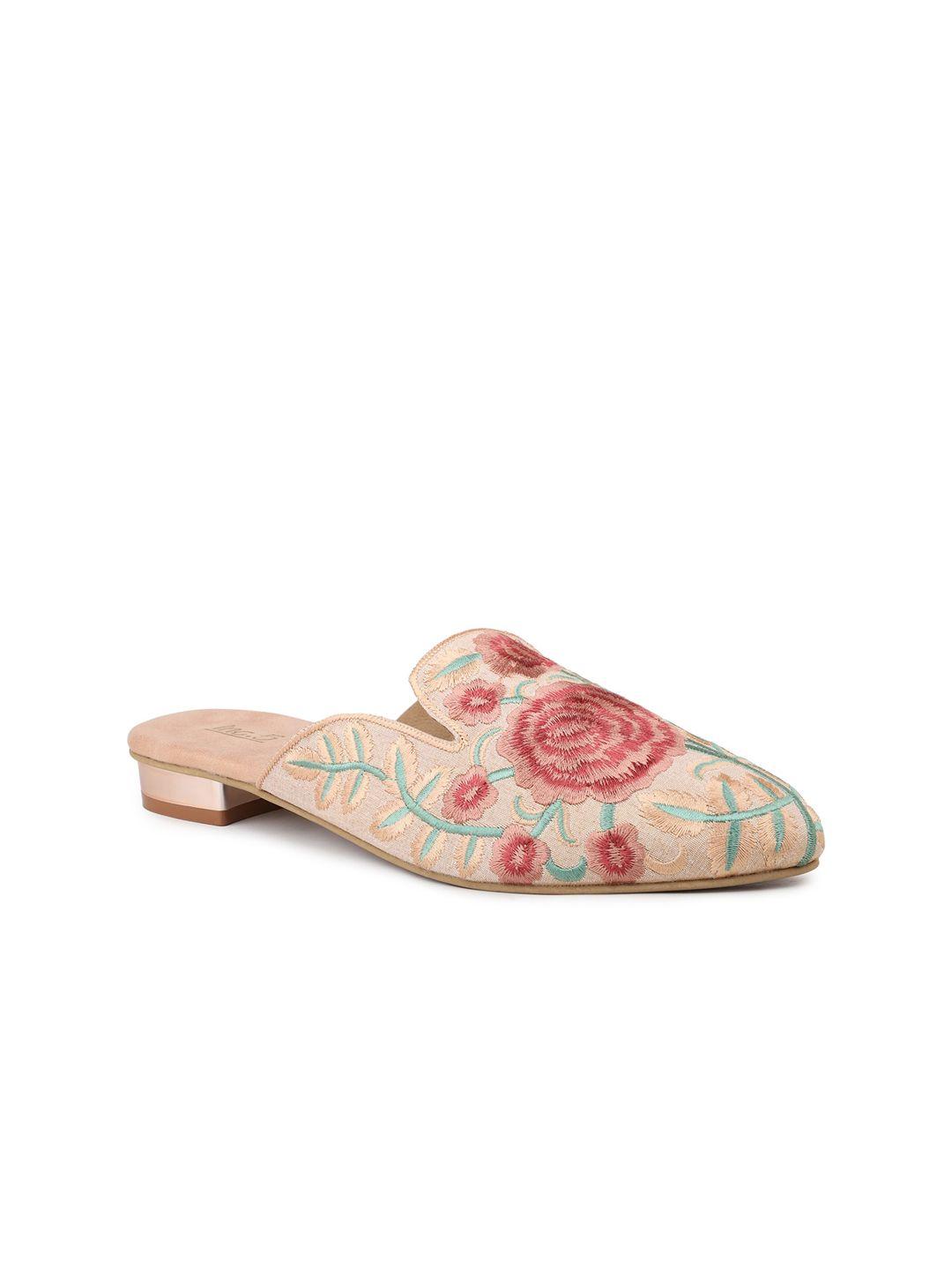 inc 5 women embroidered mules