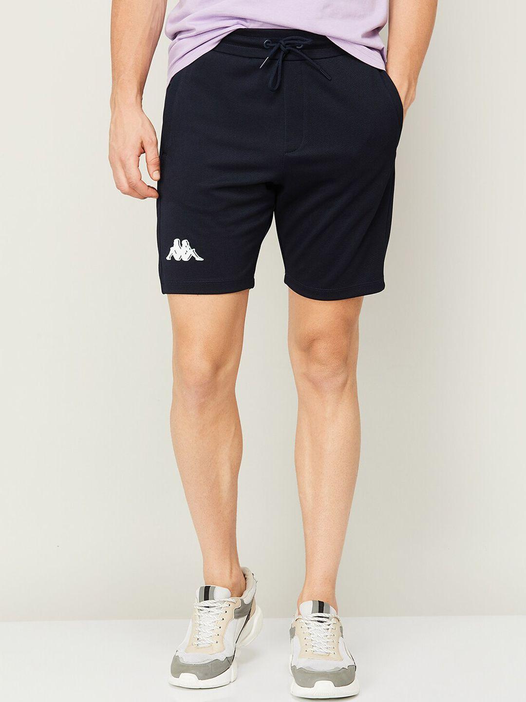 kappa men regular fit sports shorts