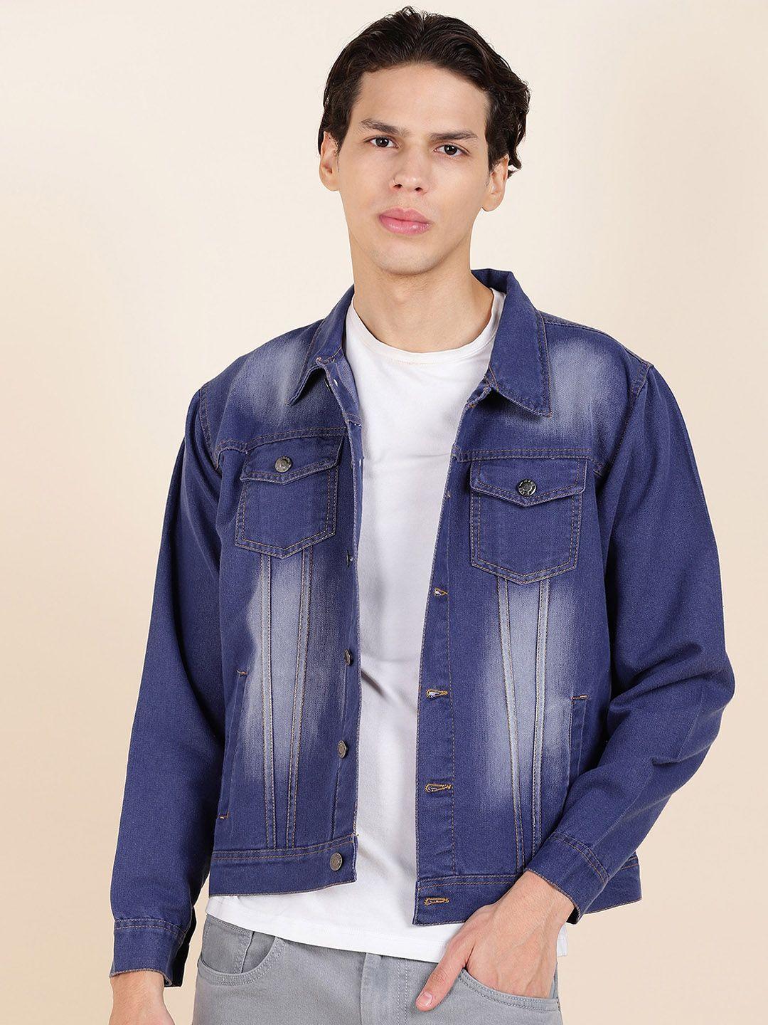 montrez washed denim jacket