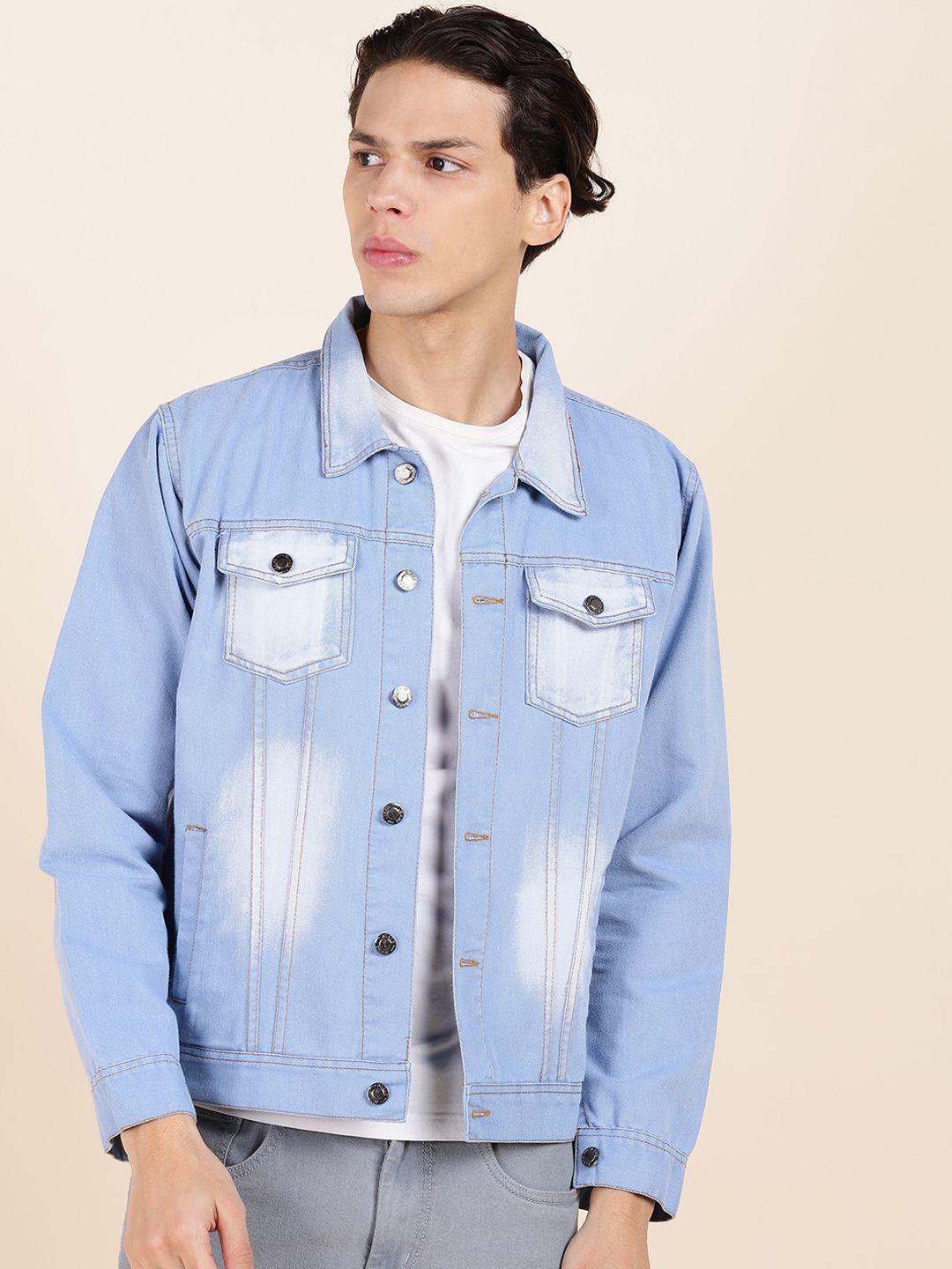 montrez washed denim jacket