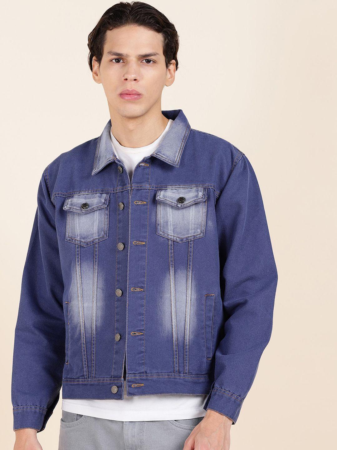 montrez washed denim jacket