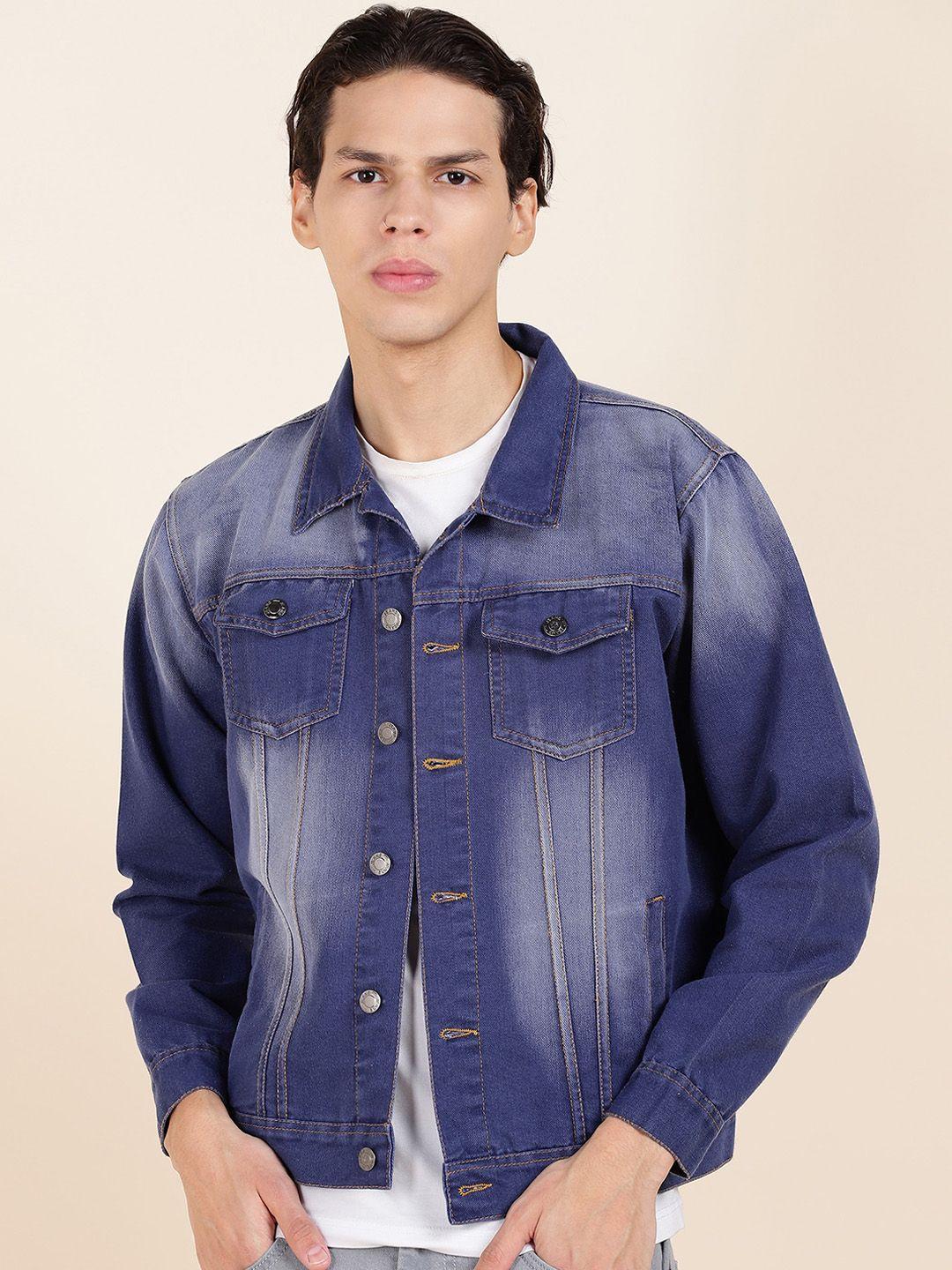 montrez washed denim jacket