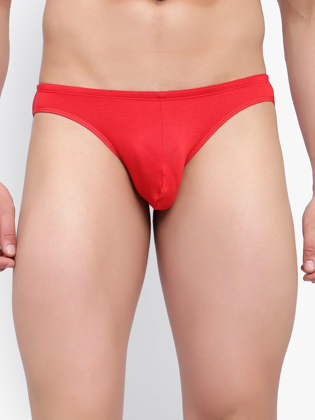 bruchi club men low-rise anti-bacterial basic briefs