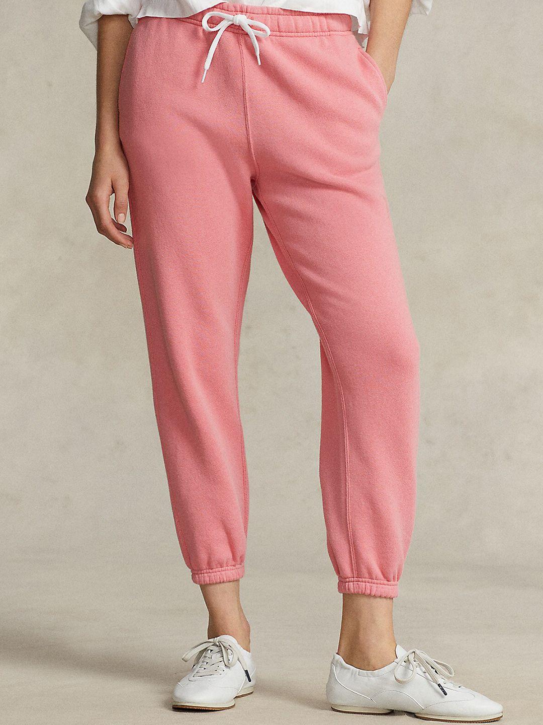 polo ralph lauren women regular fit mid-rise joggers