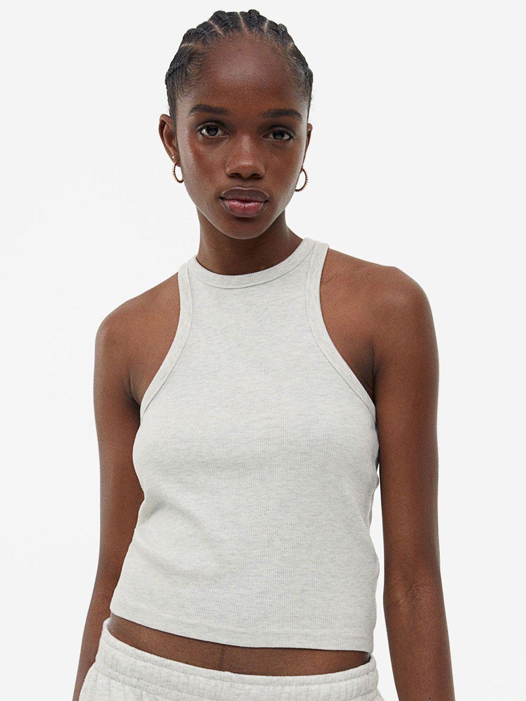 h&m cropped vest top