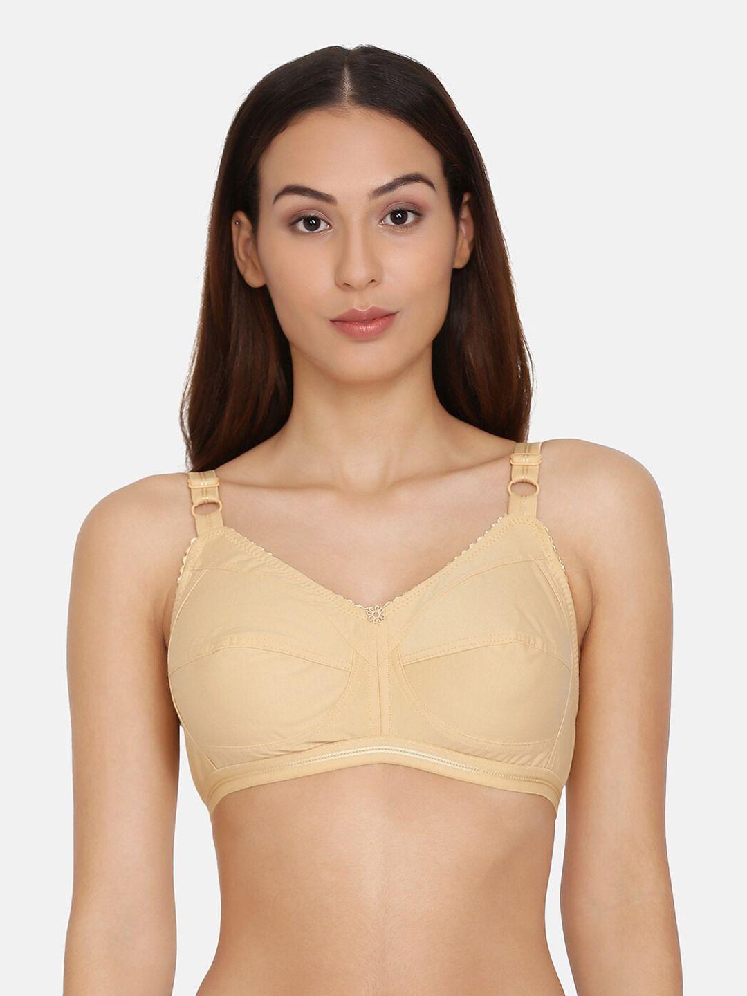 da intimo full coverage non padded non underwired cotton everyday bra