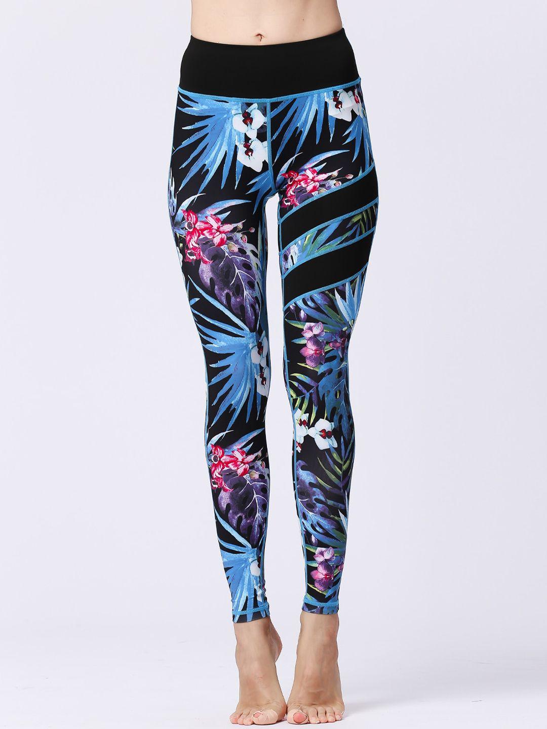 jc collection women mid-rise printed tights