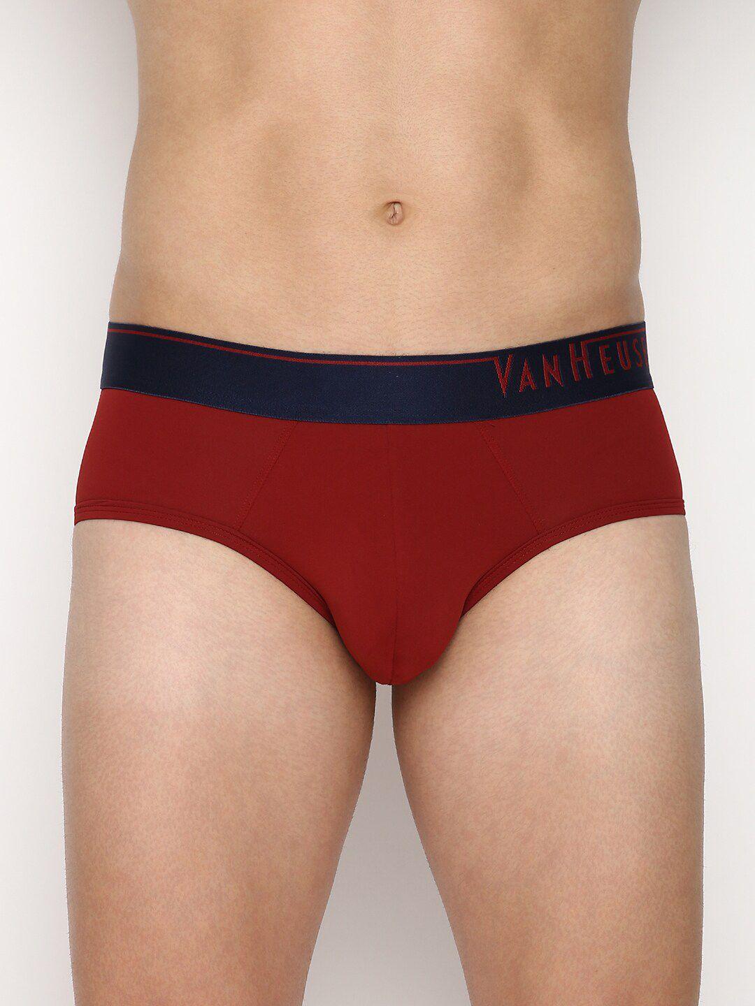 van heusen men brand name design detail basic brief