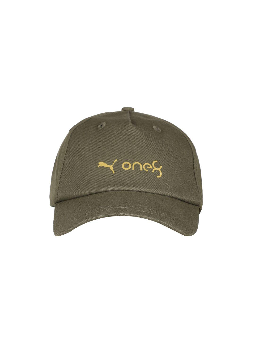 one8 x puma unisex gold foil baseball cap