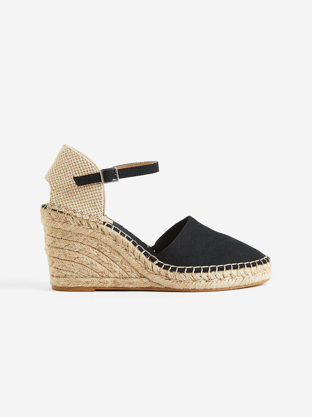 h&m women wedge-heeled espadrilles