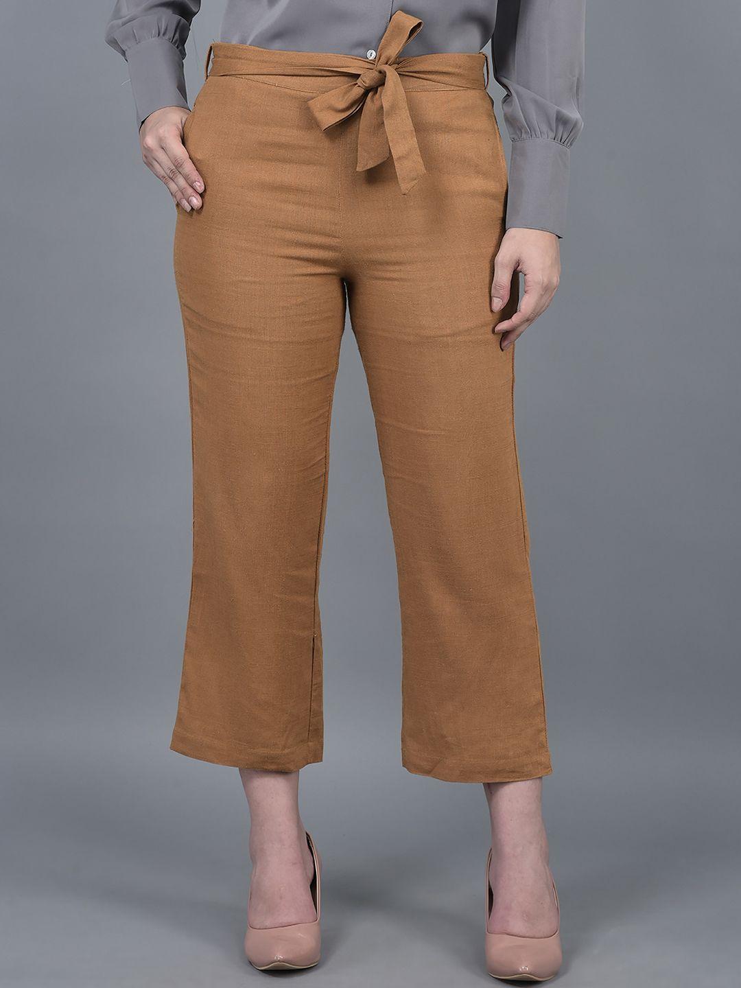 canoe women smart high-rise trousers