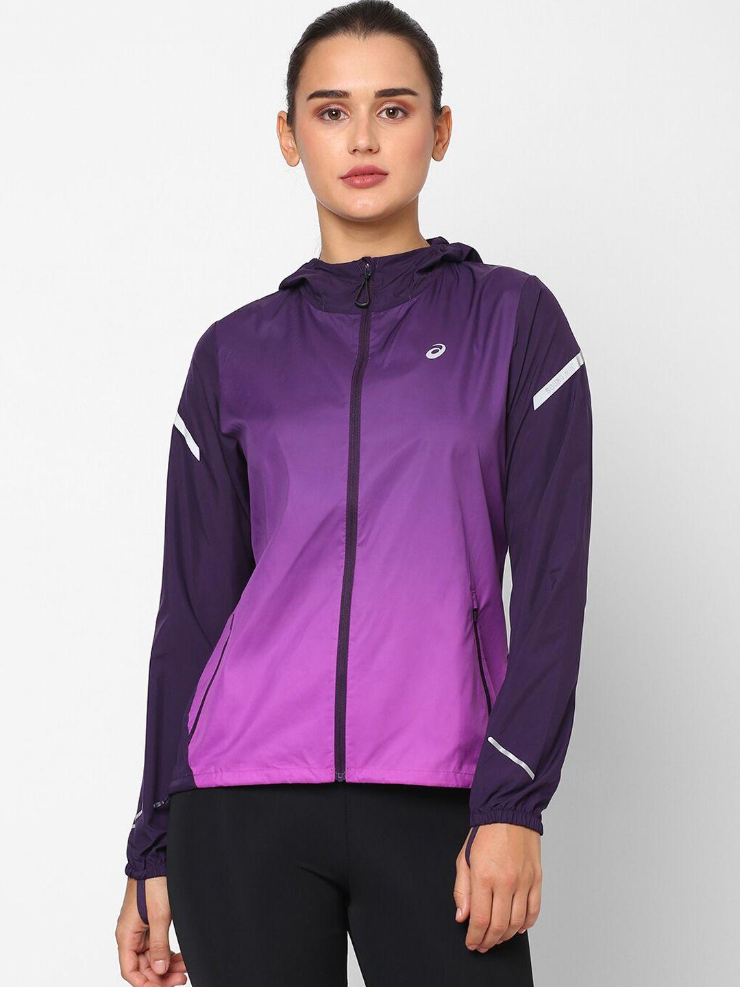 asics women lite-show sporty jacket