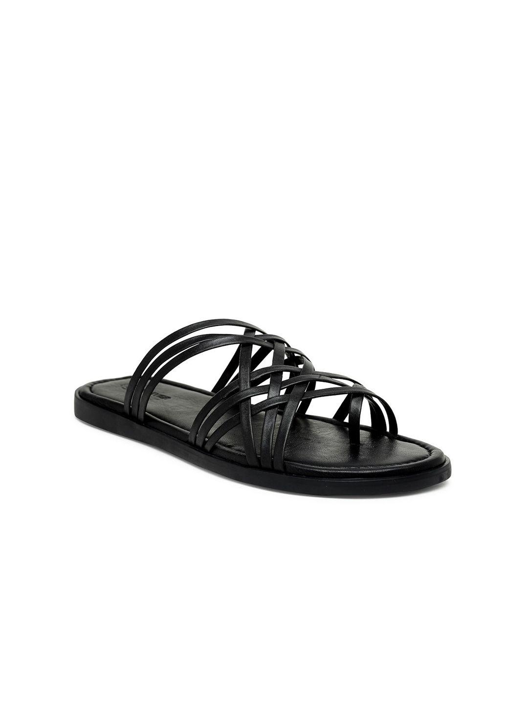 beaver men one toe leather comfort sandals