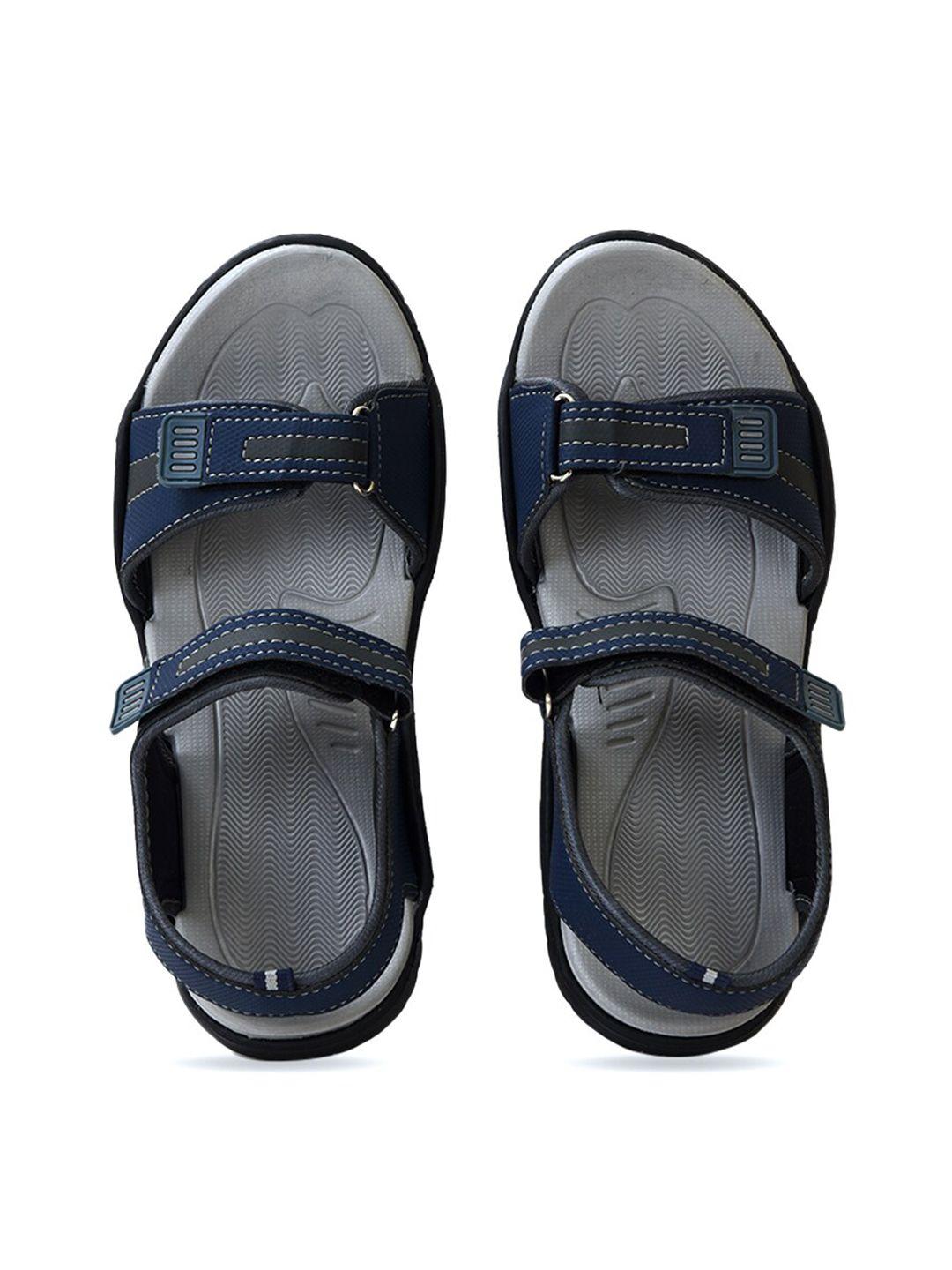 ajanta men textured comfort sandals