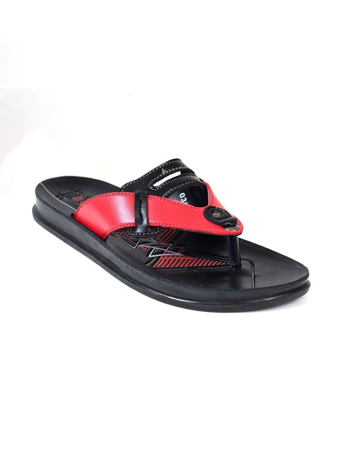 ajanta men colourblocked comfort sandals