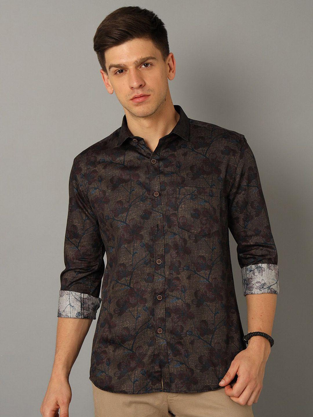 yovish floral printed cotton party shirt