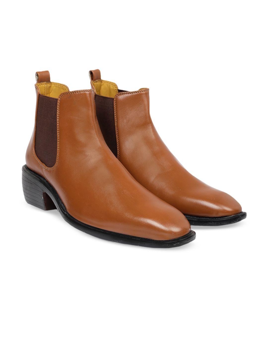 bxxy men height increasing formal chelsea boots