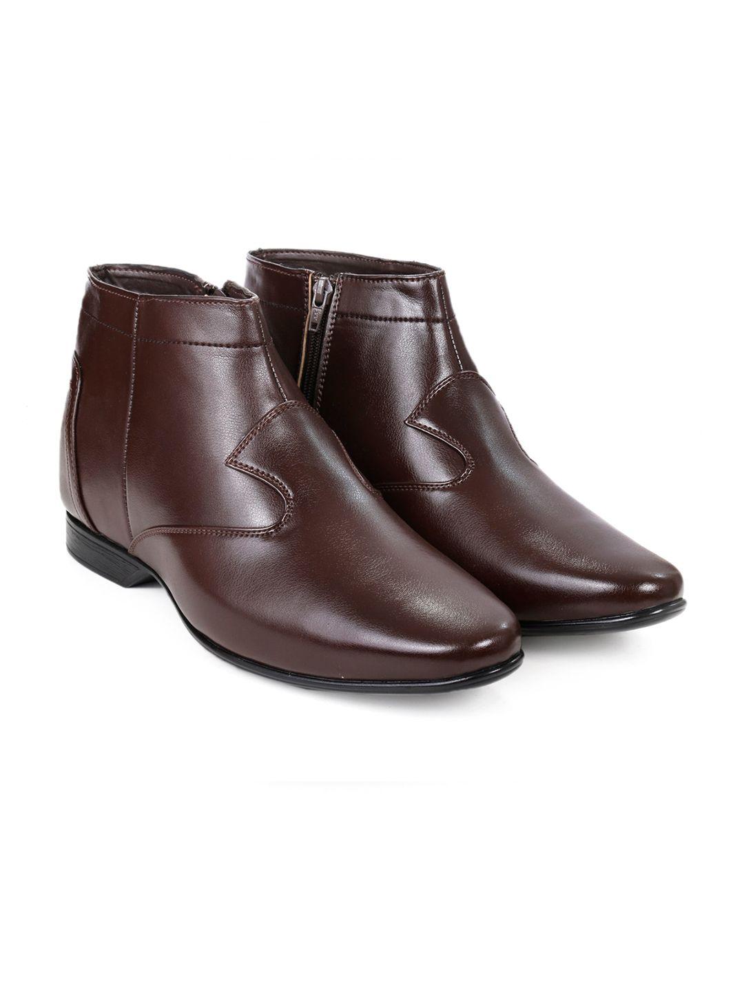 bxxy men textured height increasing regular boots