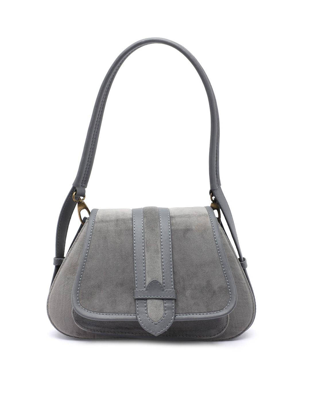 clotche leather structured shoulder bag