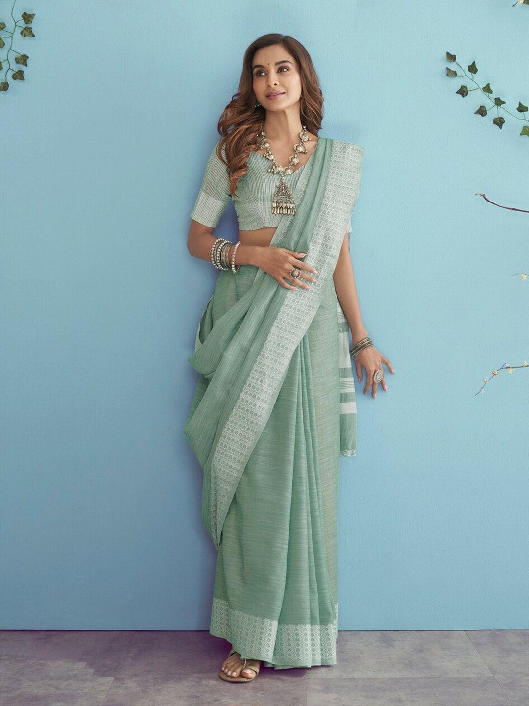 anouk woven design border saree