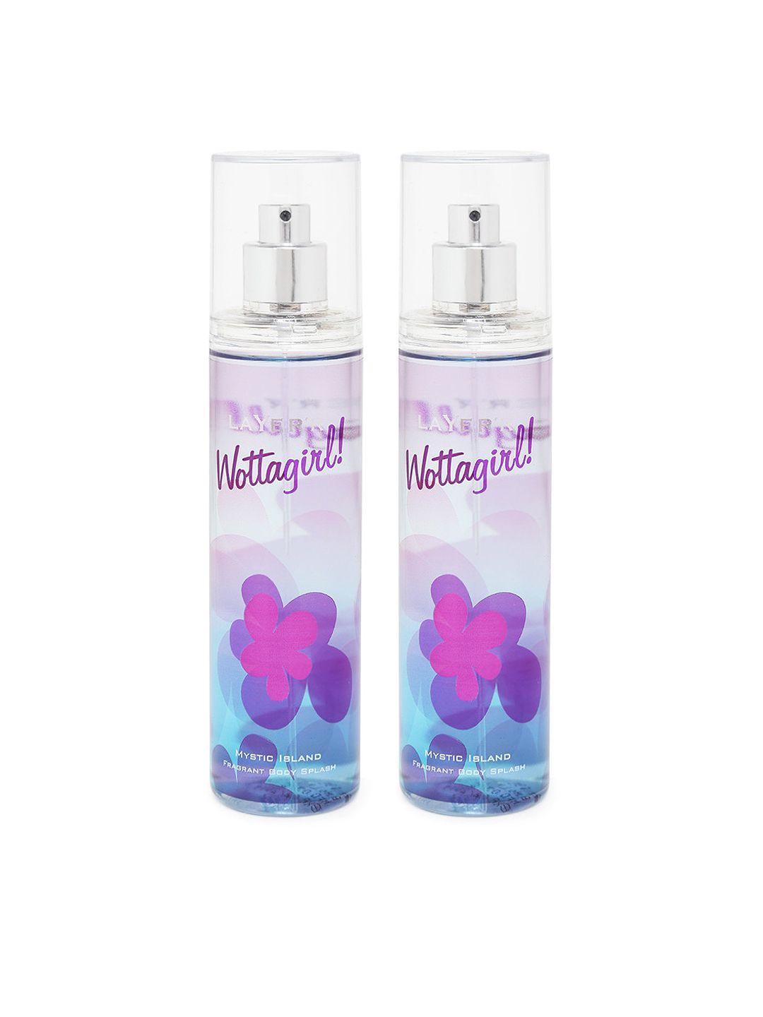 layerr wottagirl set of 2 mystic island fragrant body splash