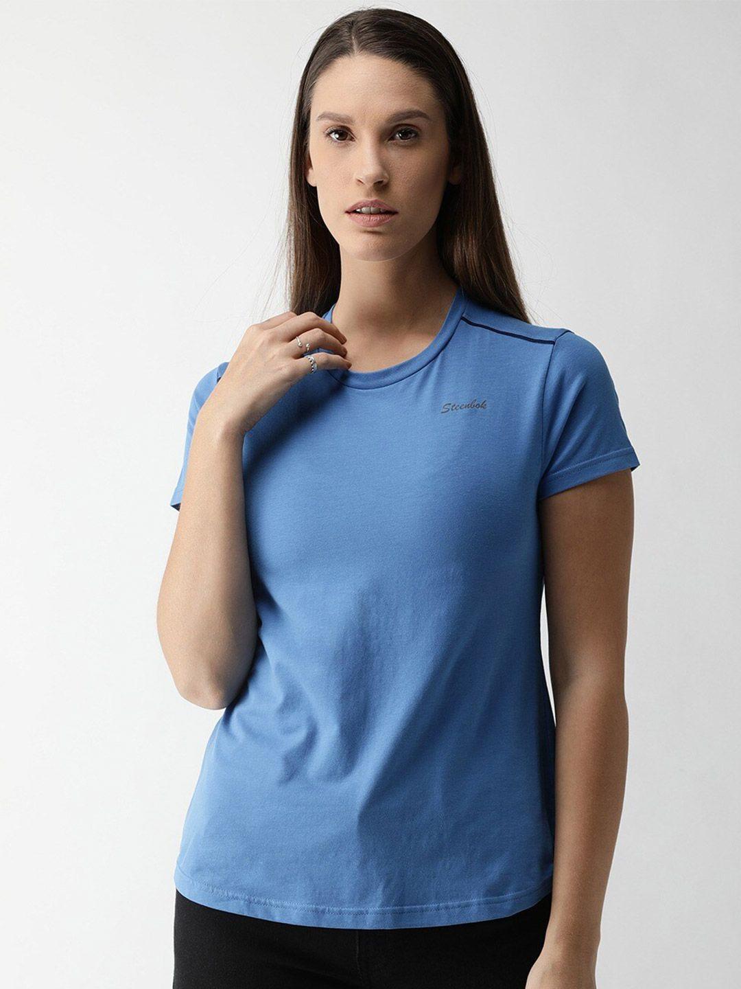 steenbok round neck slim fit t-shirt