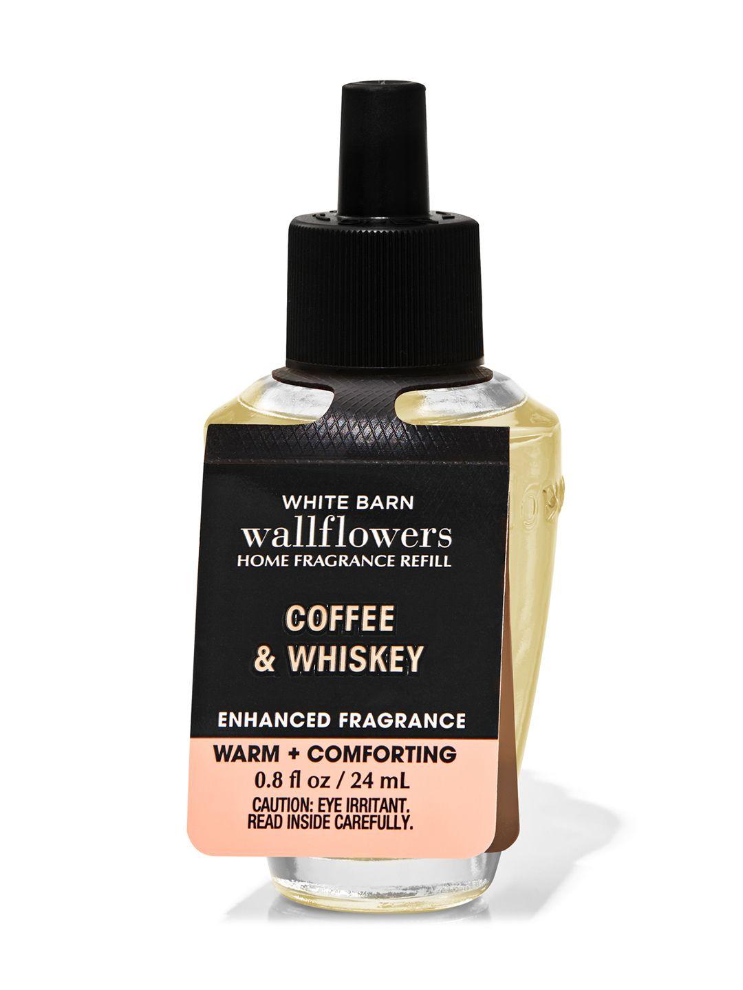 bath & body works coffee & whiskey wallflowers fragrance refill - 24 ml