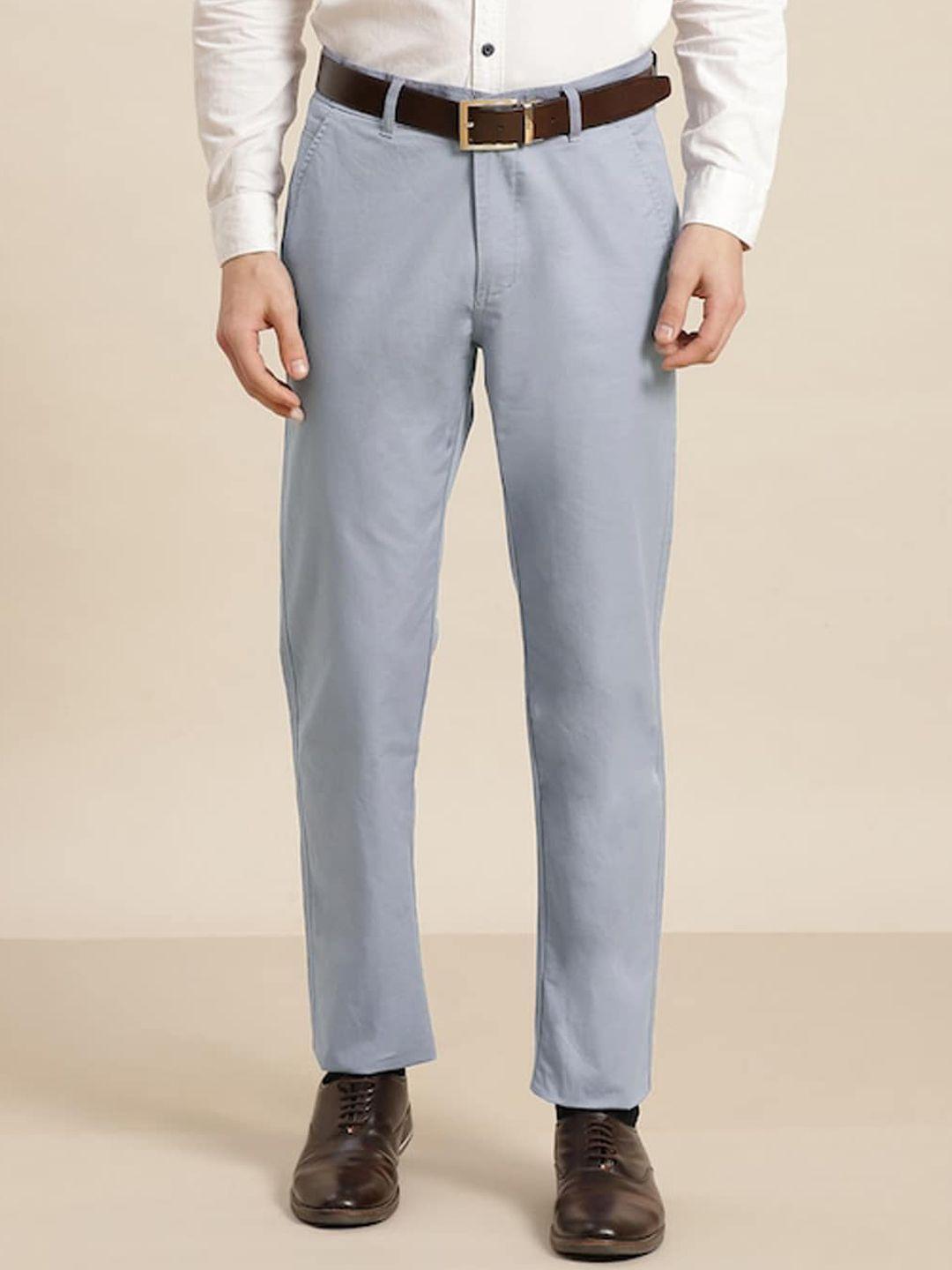 hancock men tailored slim fit trousers