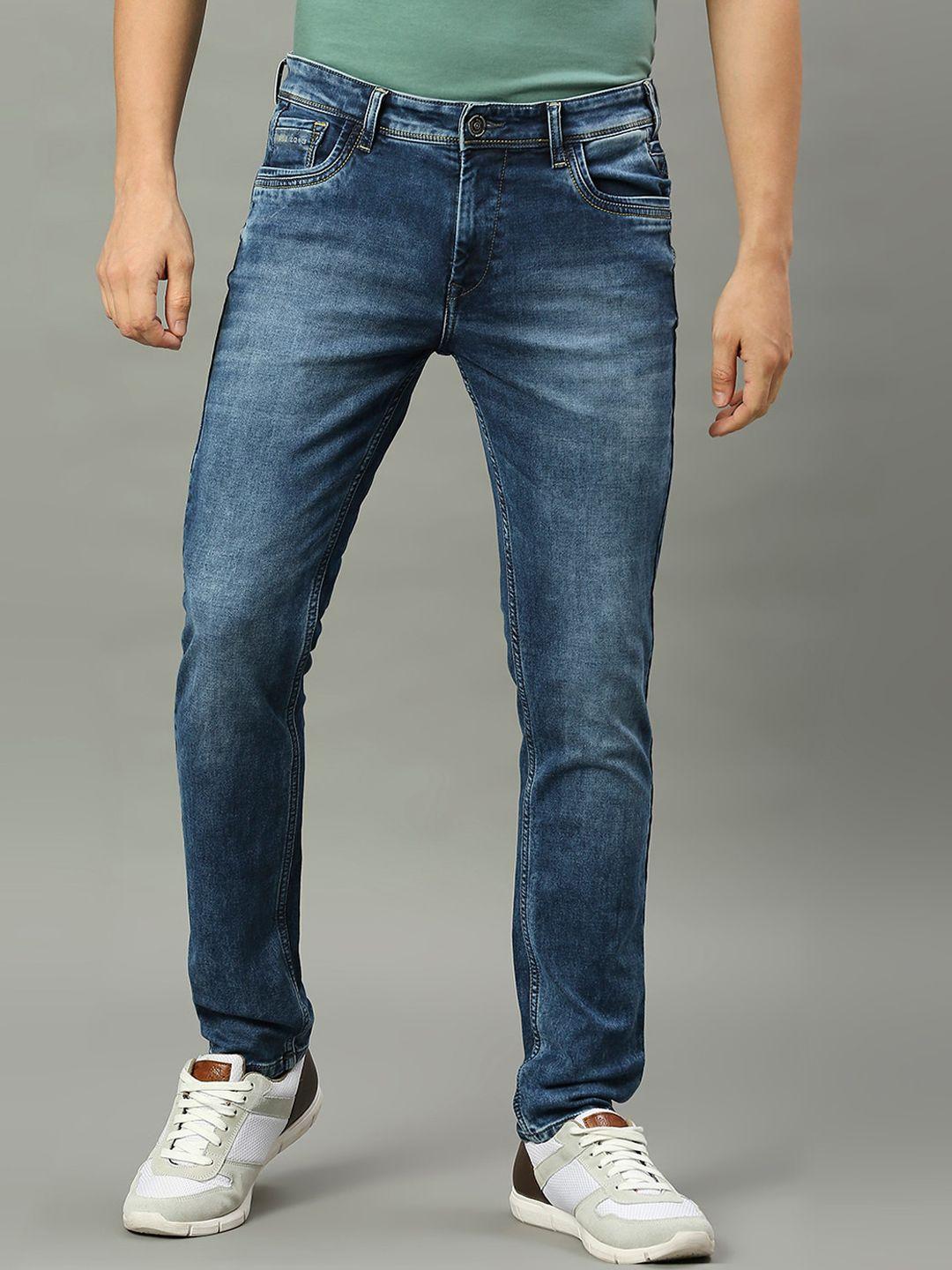 rocking swamy slim fit mid-rise light fade jeans