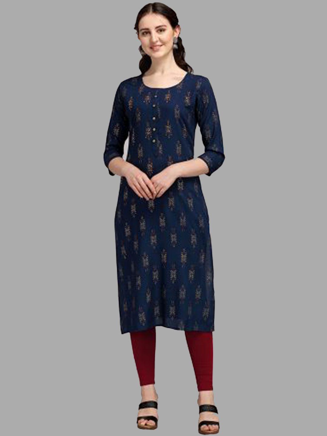 deetya arts ethnic motifs printed sequinned kurta