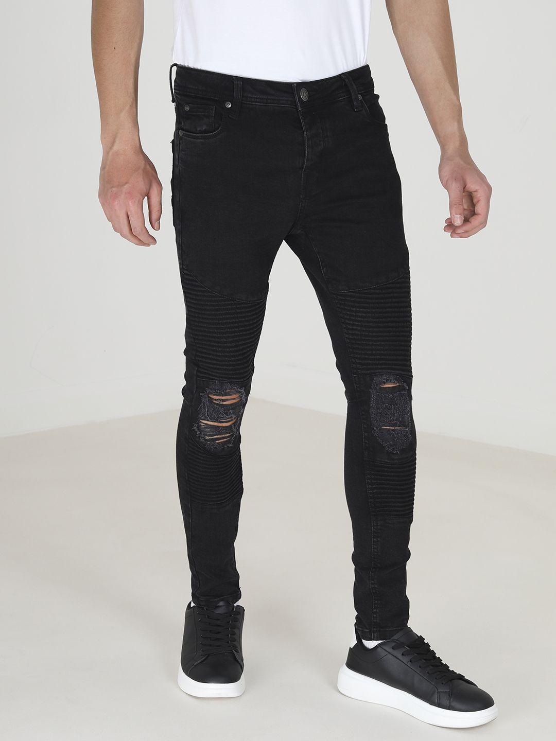 brave soul men relaxed fit slash knee stretchable jeans