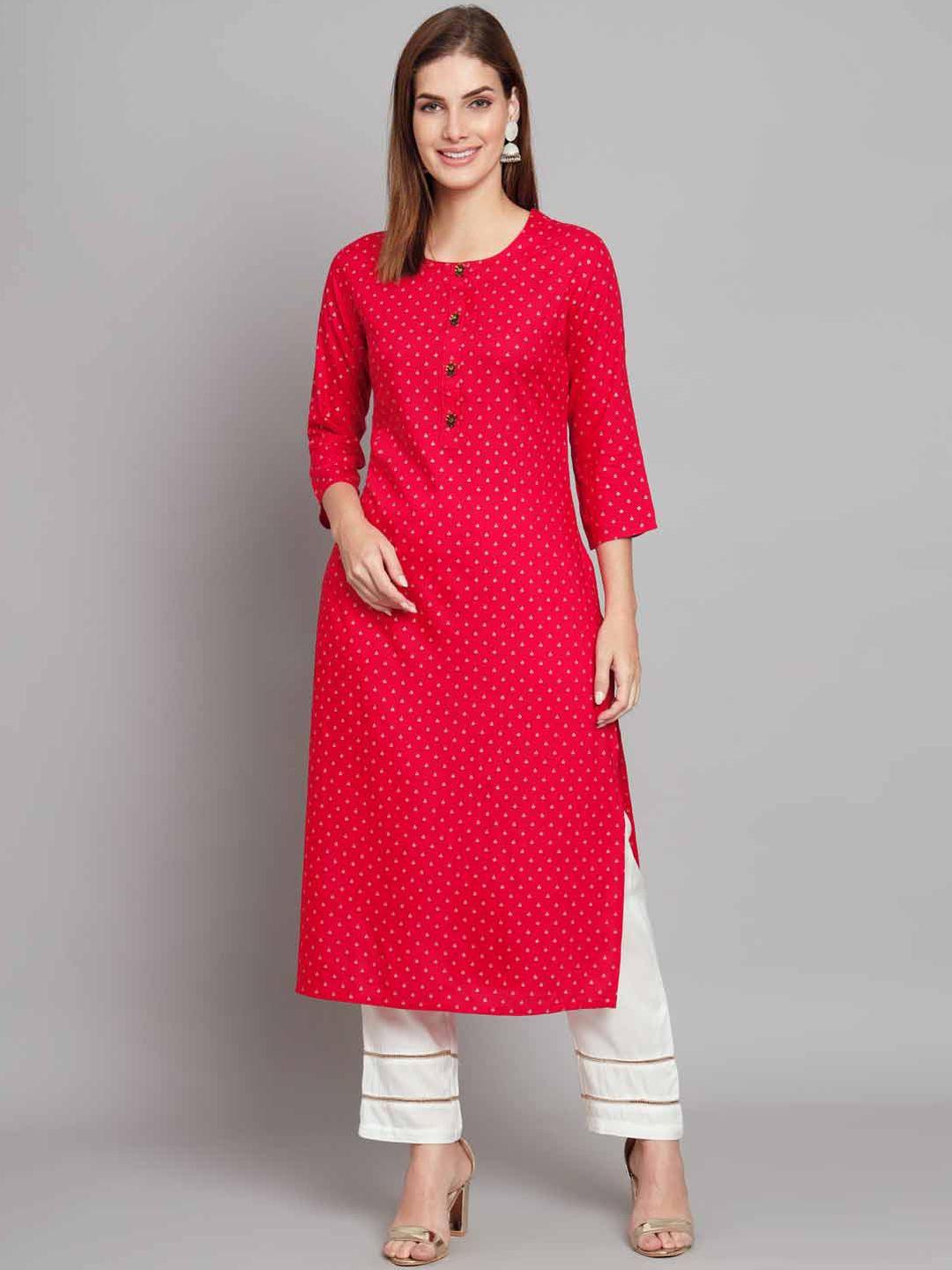 kalini ethnic motifs printed kurta with palazzos