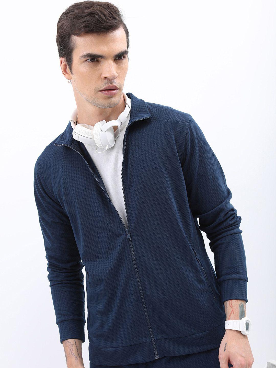 highlander mock neck tailored jacket