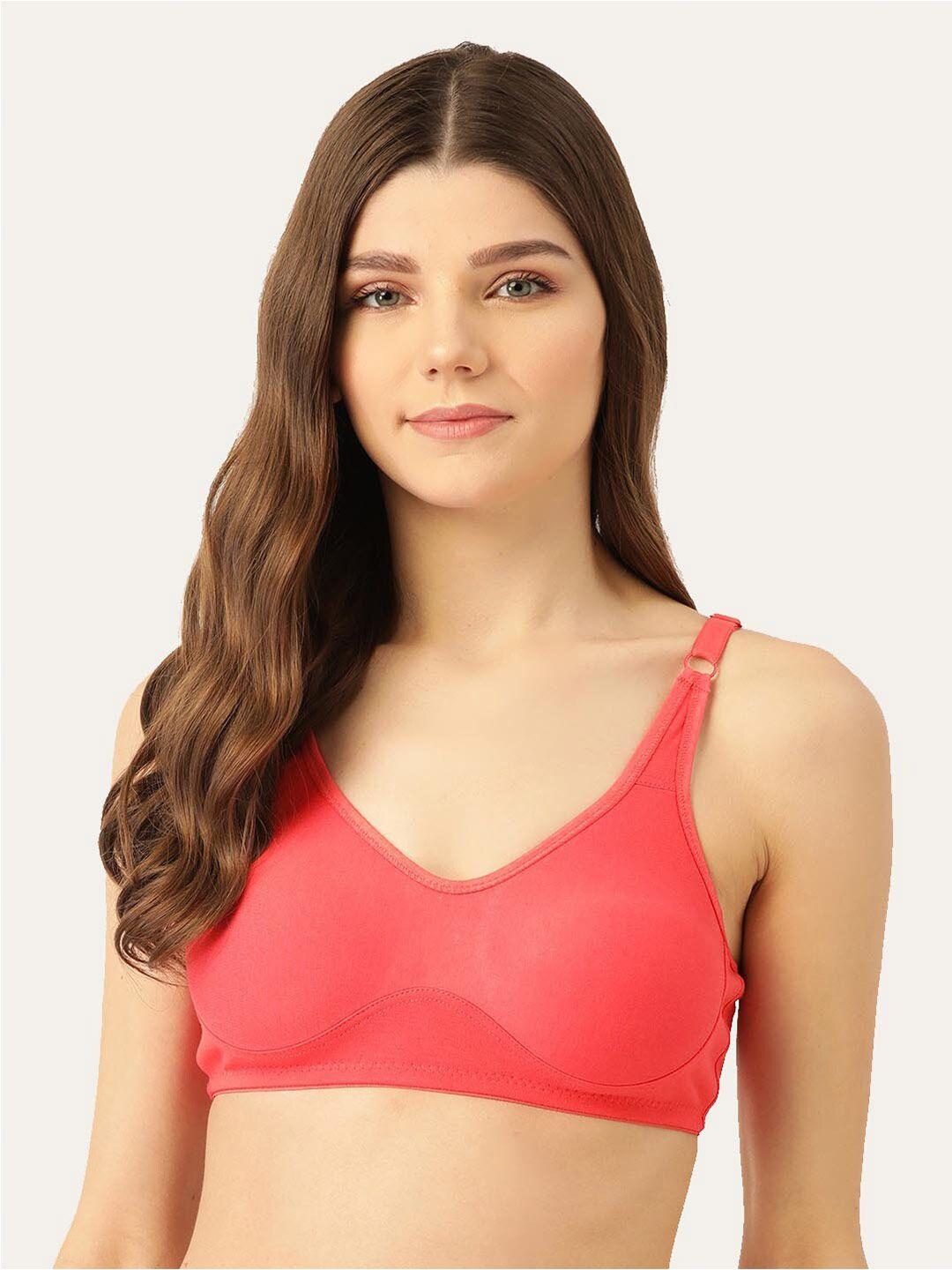 lady lyka non-wired all day comfort seamless cotton t-shirt bra