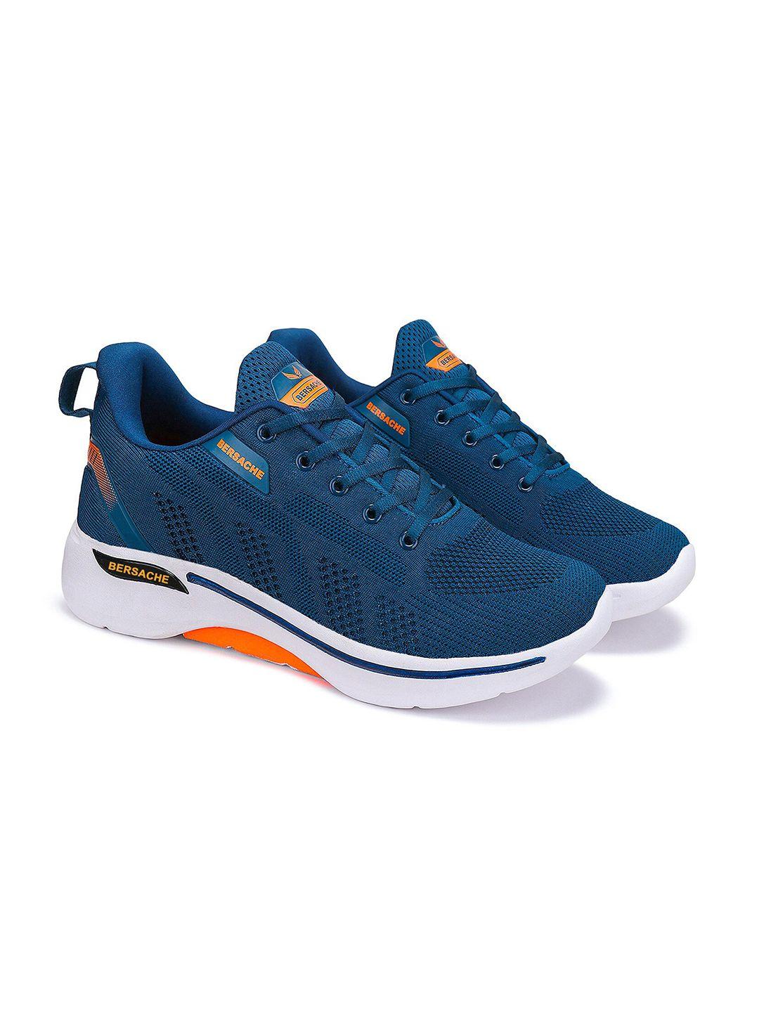 bersache men lightweight canvas non-marking running shoes