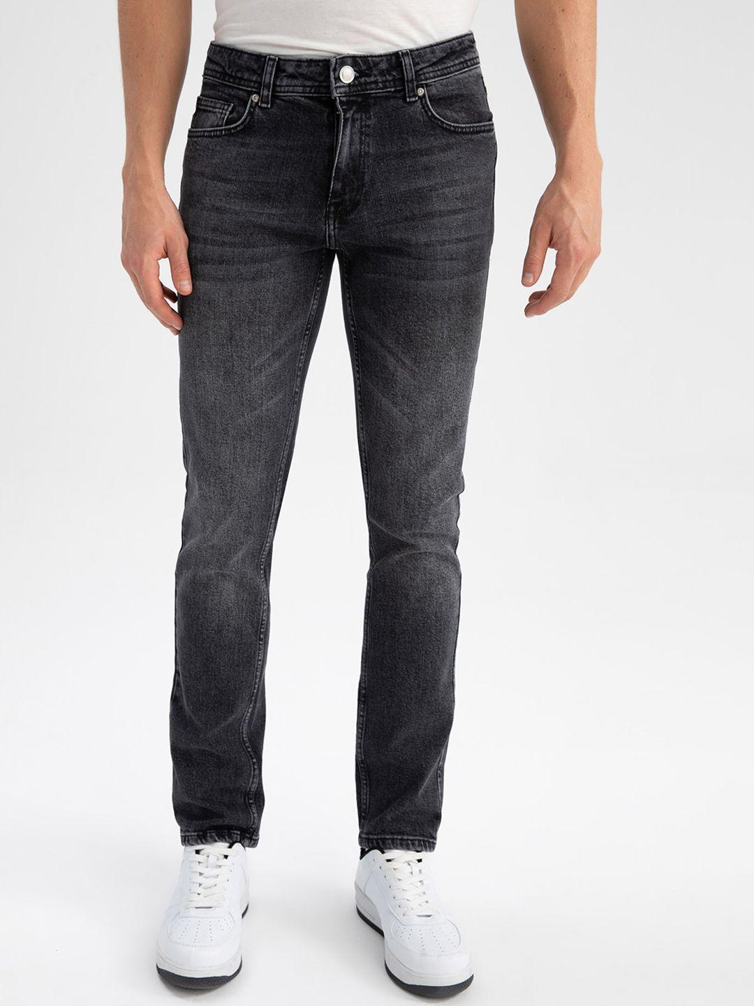 defacto men mid rise light fade jeans