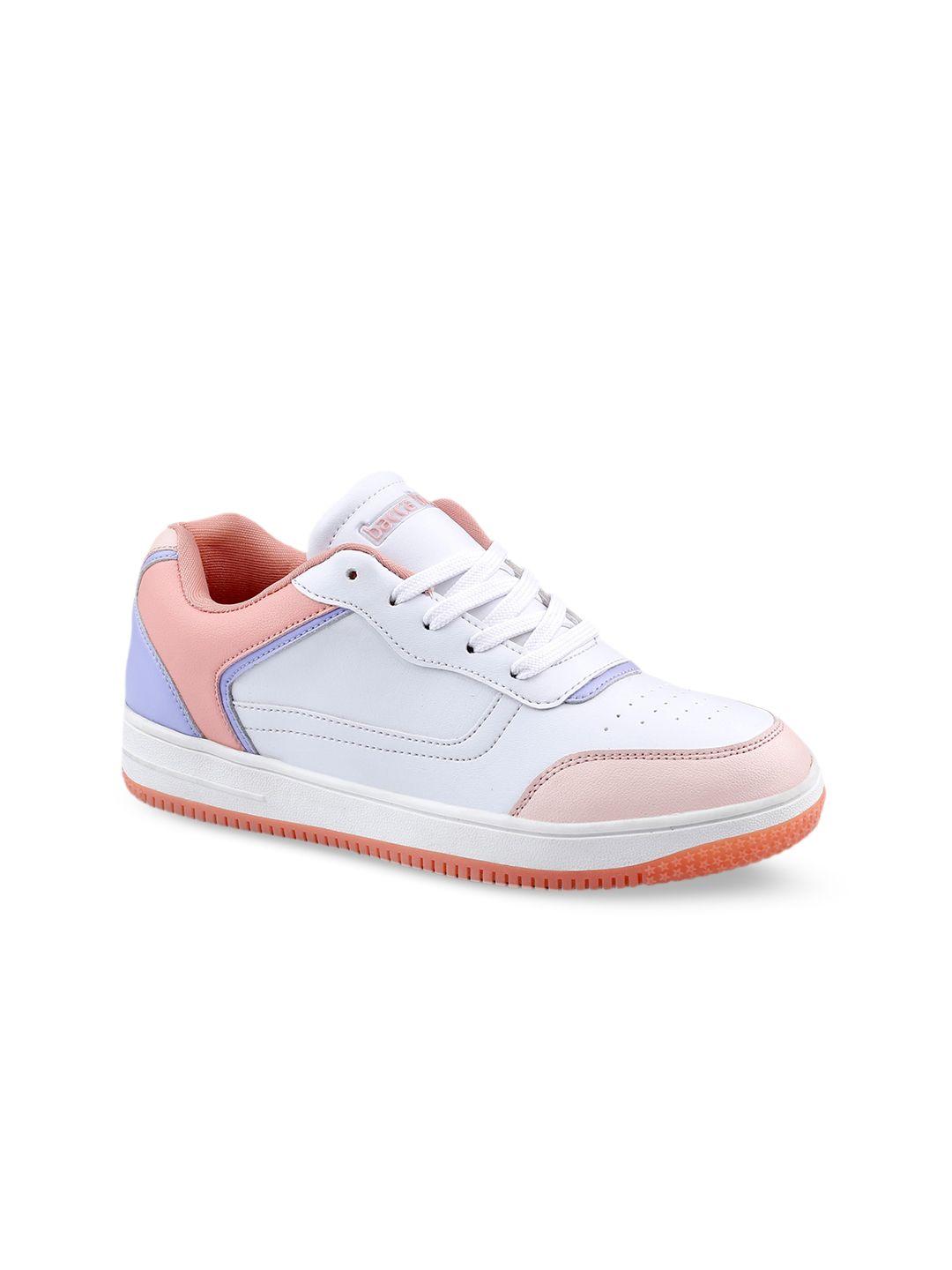 bacca bucci women perforated colourblocked sneakers