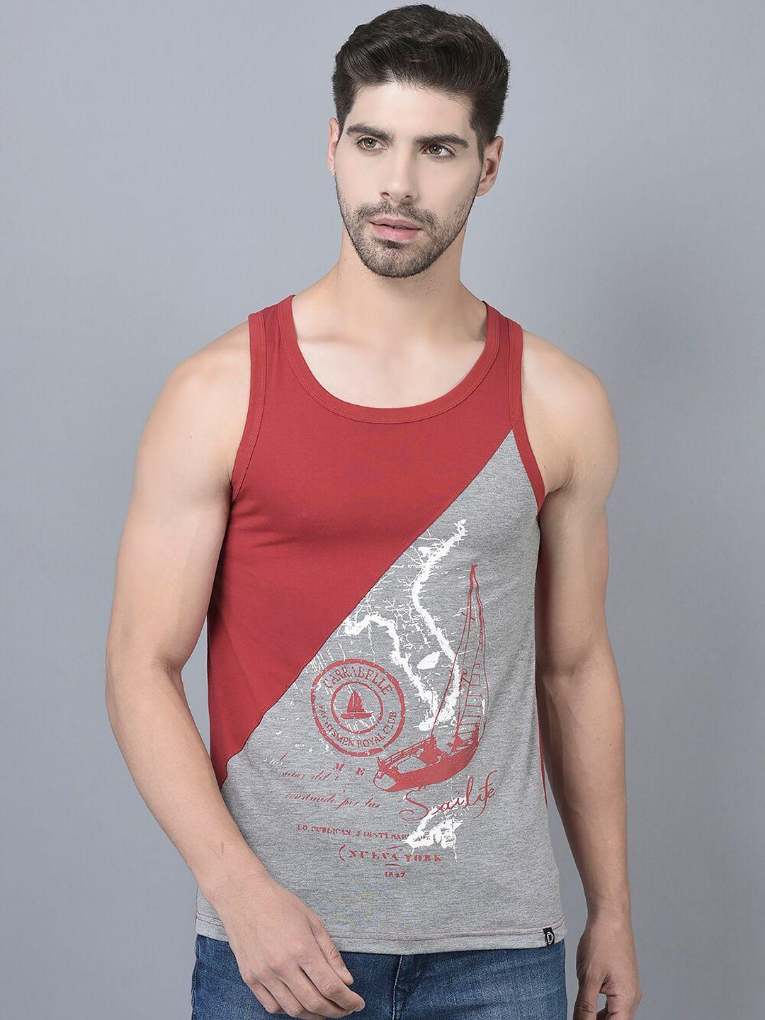 dollar printed cotton innerwear tank vest