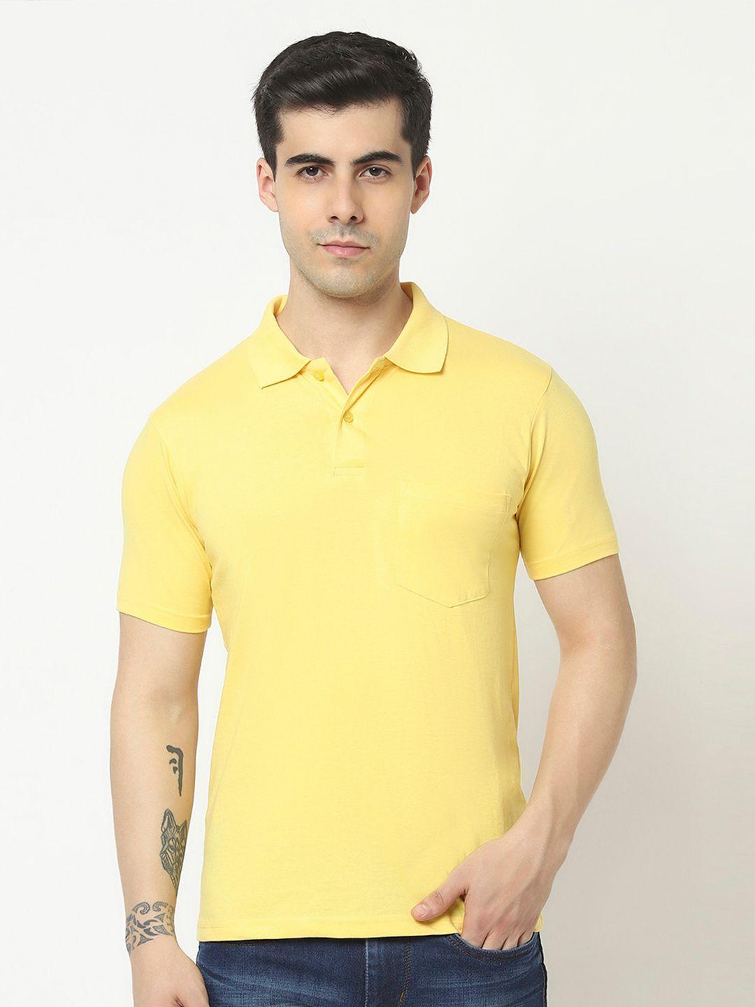 t.t. polo collar cotton casual t-shirt