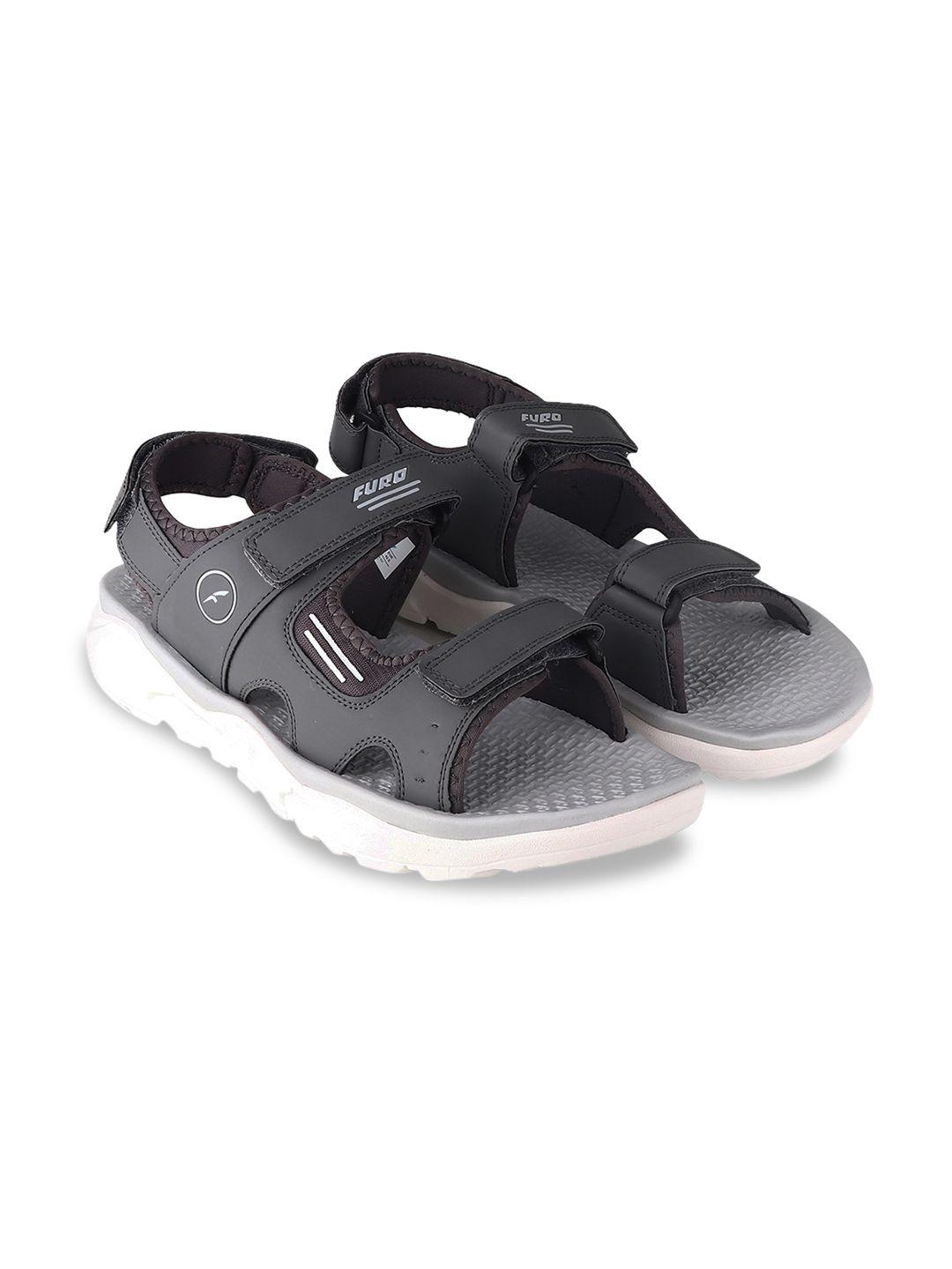 furo by red chief men textured lightweight velcro sports sandals