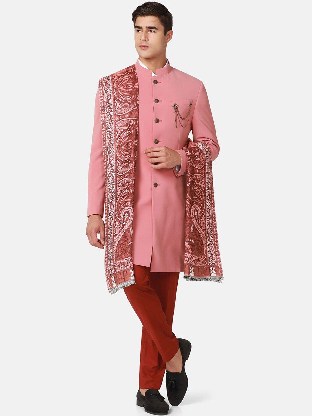 blackberrys slim-fit bandhagala 2pc party suit