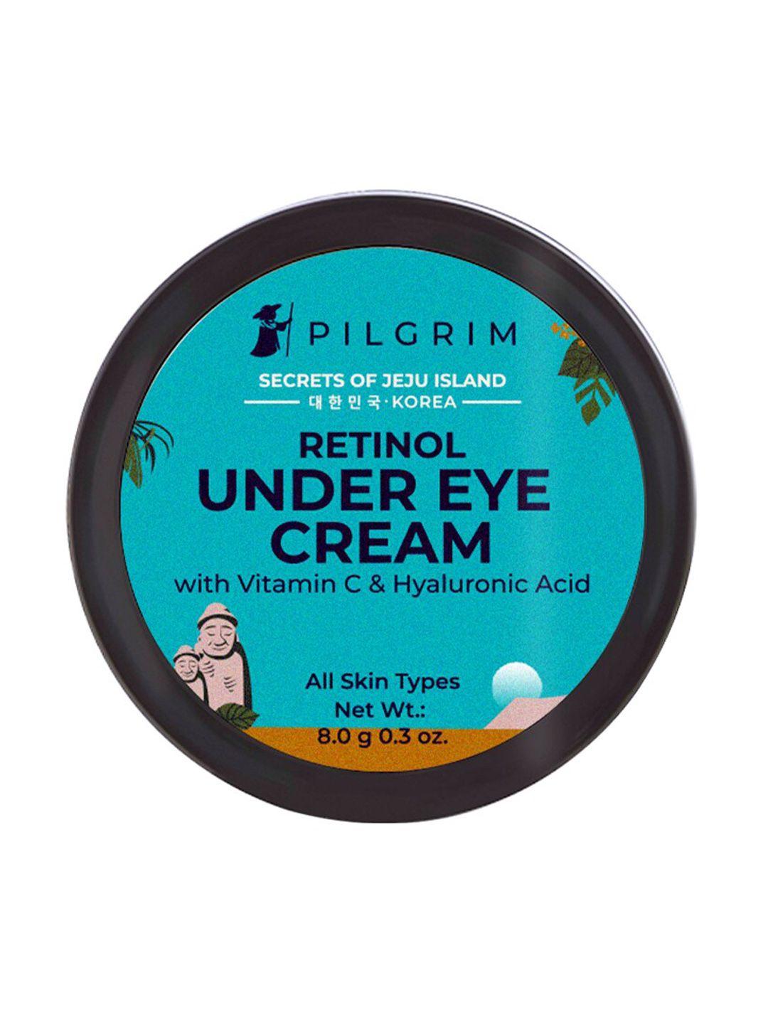 pilgrim retinol mini under eye cream with vitamin c & hyaluronic acid - 8 g