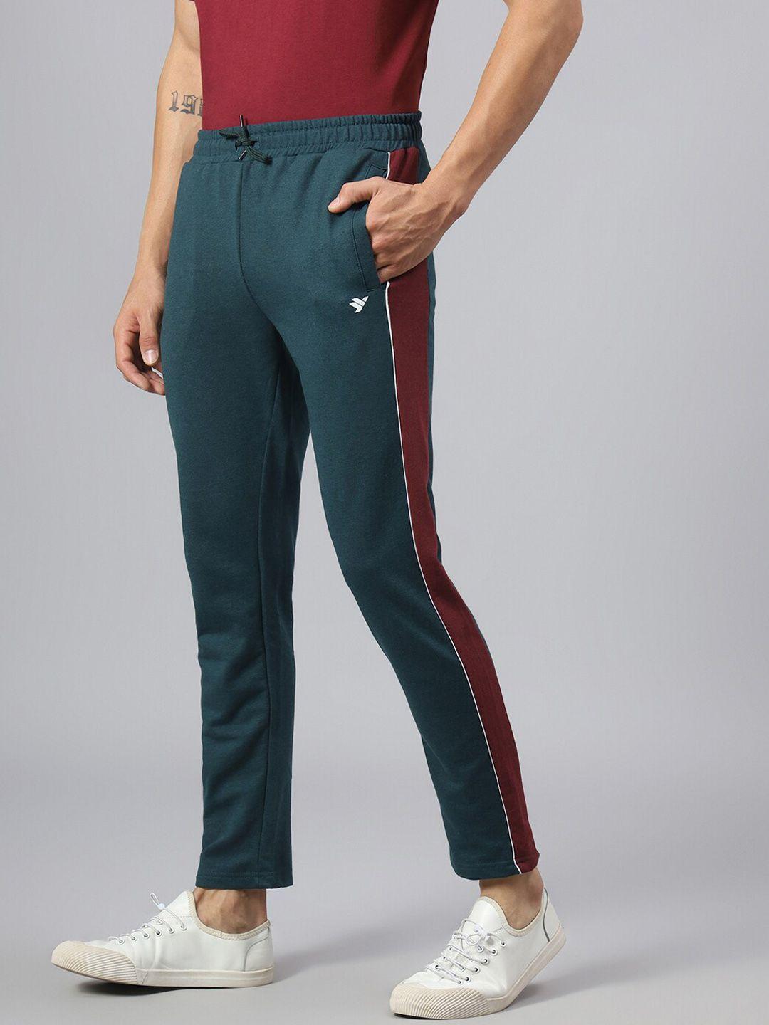 hubberholme men side taped cotton track pants