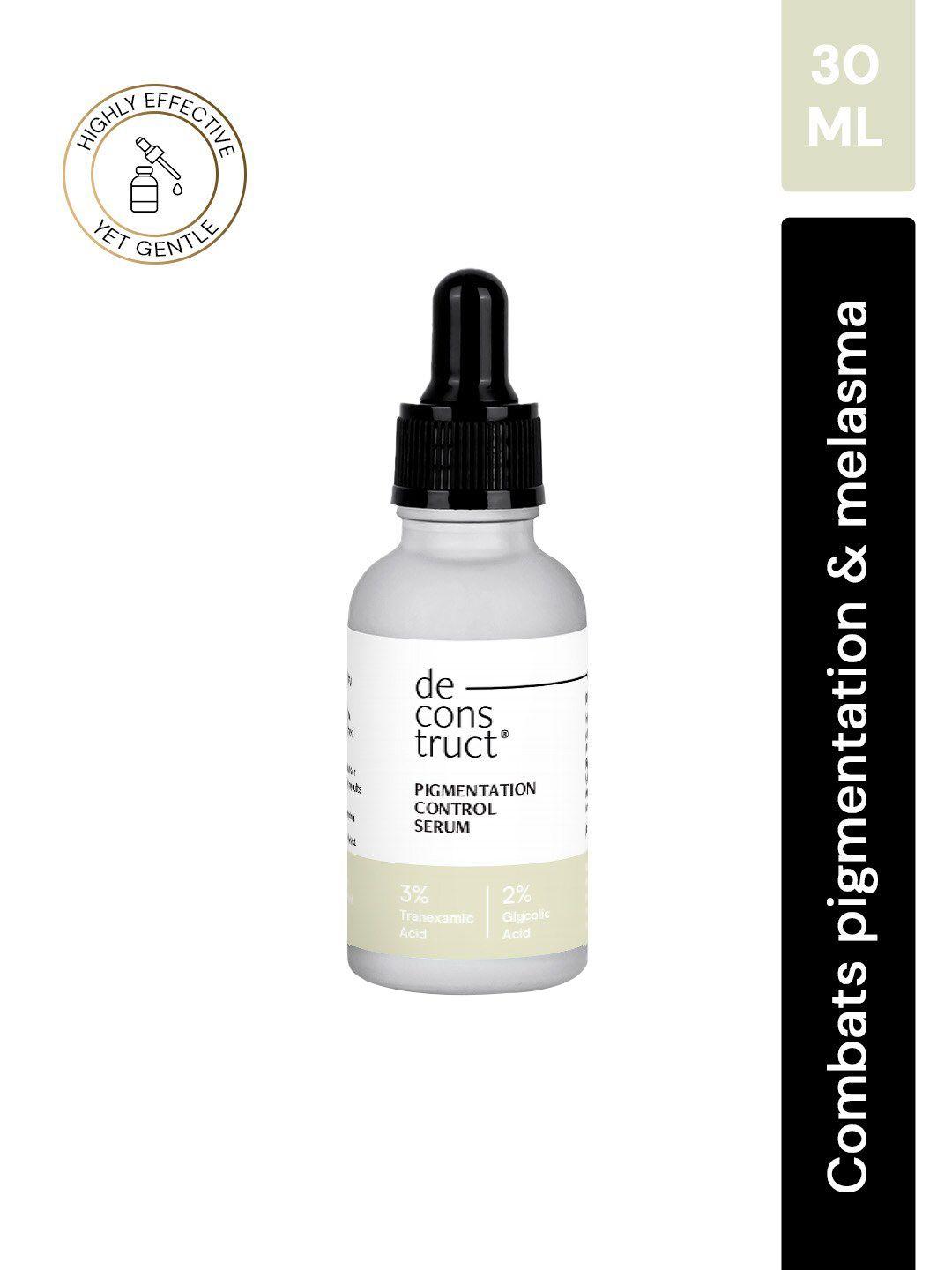 deconstruct pigmentation control serum with 3% tranexamic acid & 2% glycolic acid - 30 ml